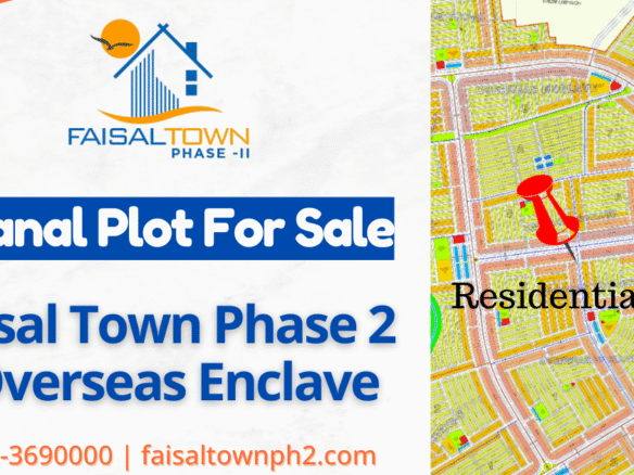 1 Kanal Plots for Sale in Faisal Town Phase 2 – Overseas Enclave