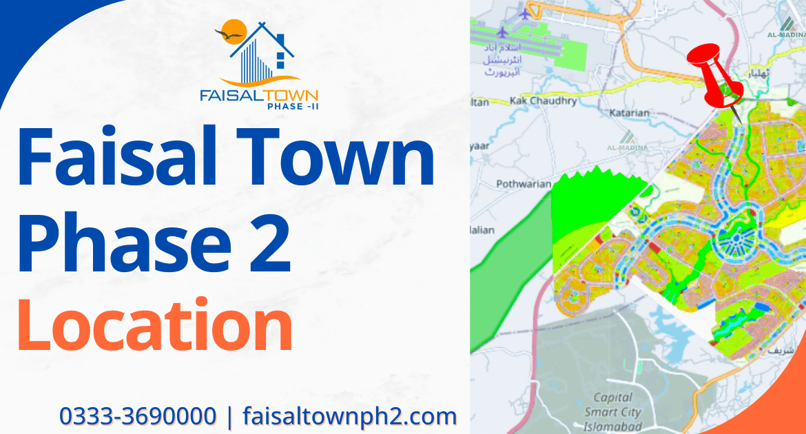 Faisal town Phase 2 Location