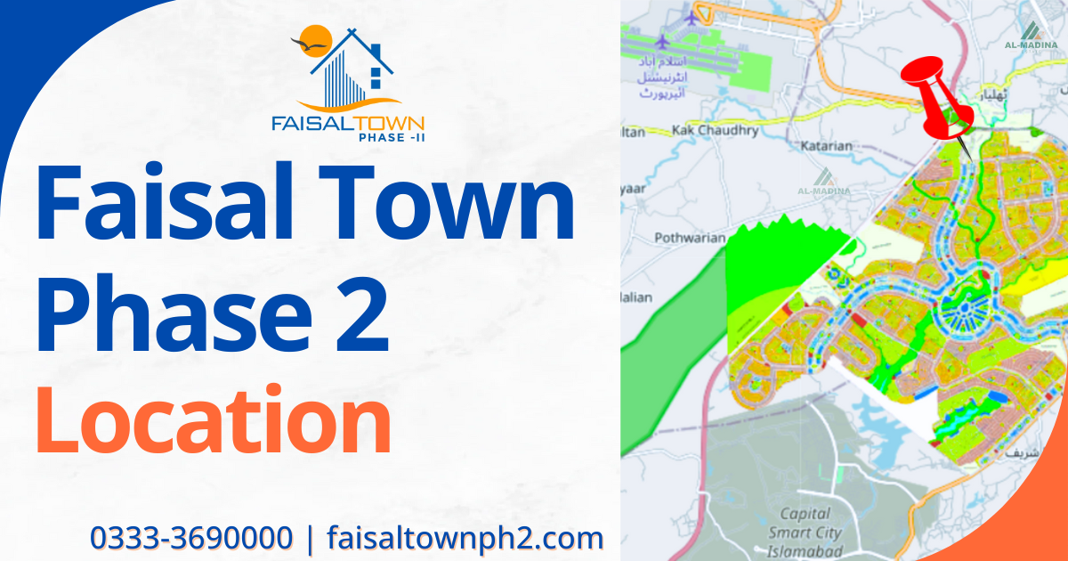 Faisal town Phase 2 Location